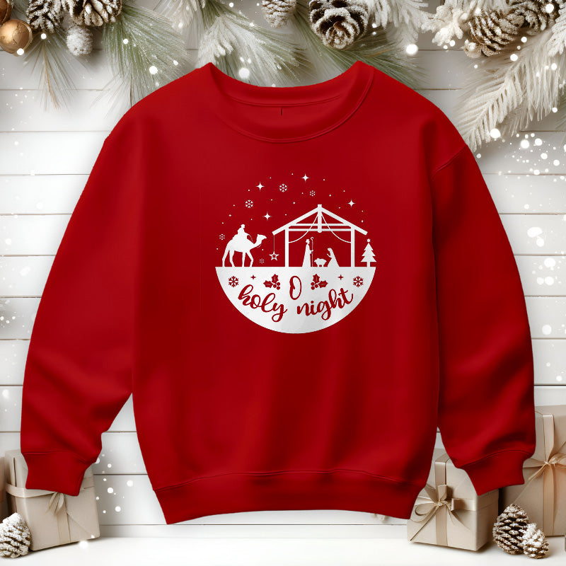 O Holy Night | Christmas Sweatshirt