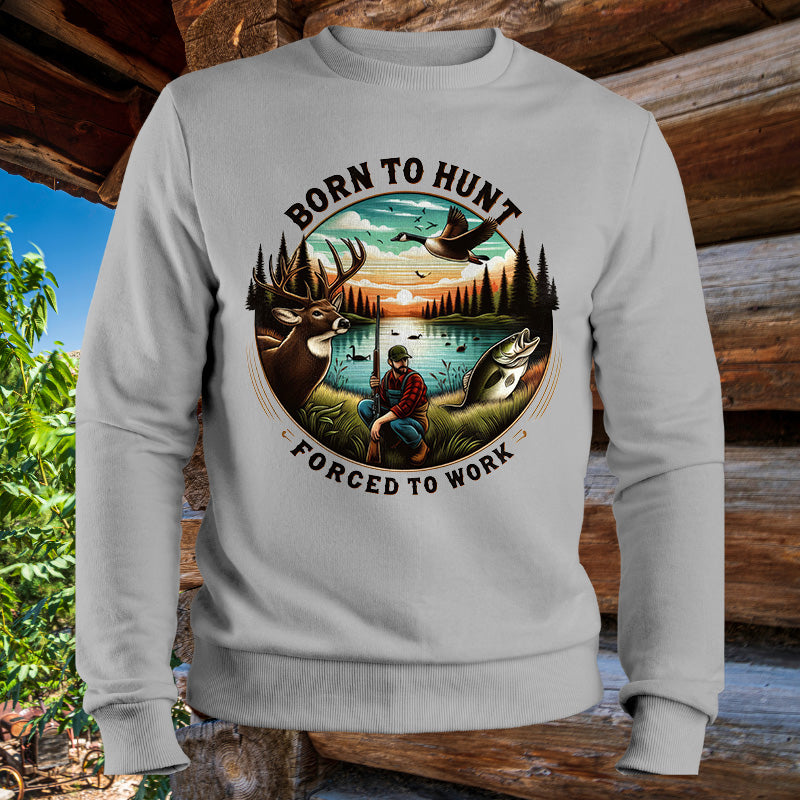 BORN TO HUNT | Men's Fall Sweatshirt