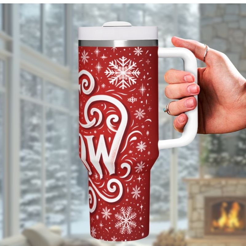 Let it Snow - Red | 40 oz Tumbler