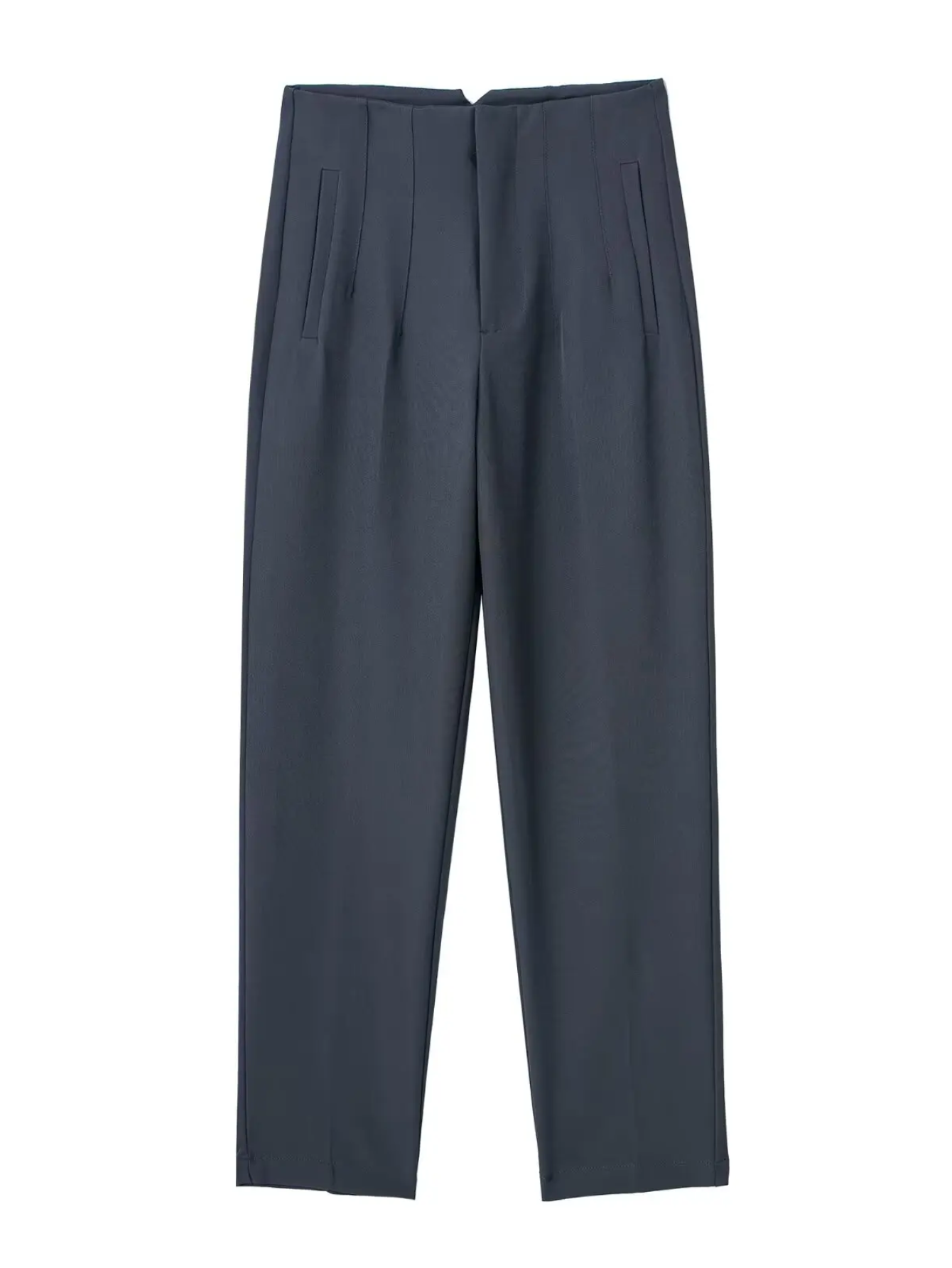 High Waist Pencil Trousers For Womens Office Wear in Black, Gray, & Burgundy