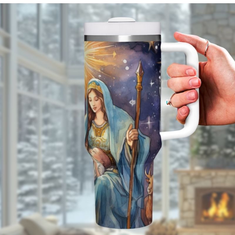 Christmas Nativity Scene for 40 0z Tumblers