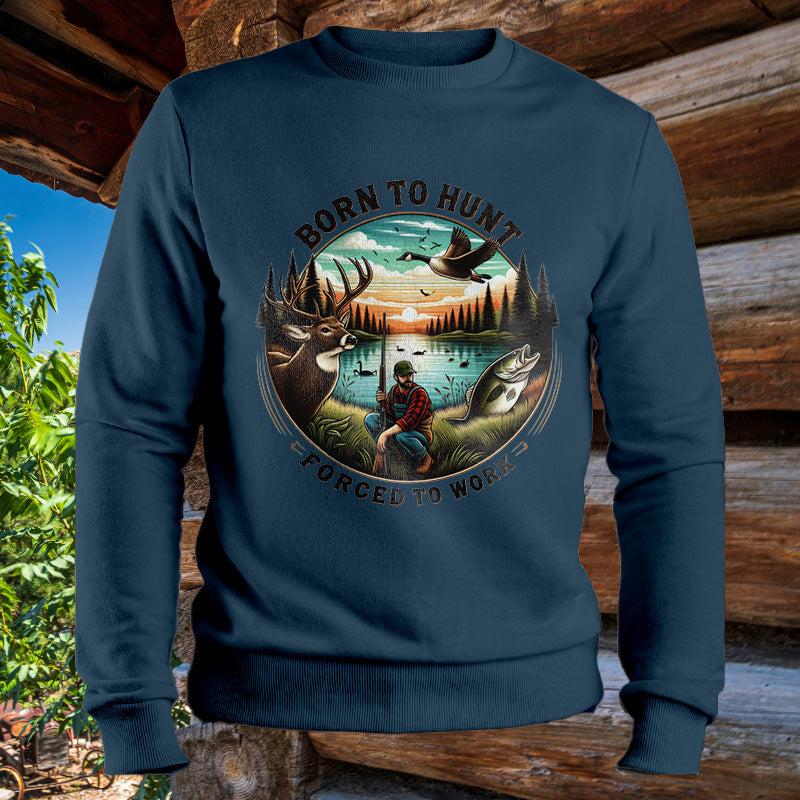 BORN TO HUNT | Men's Fall Sweatshirt