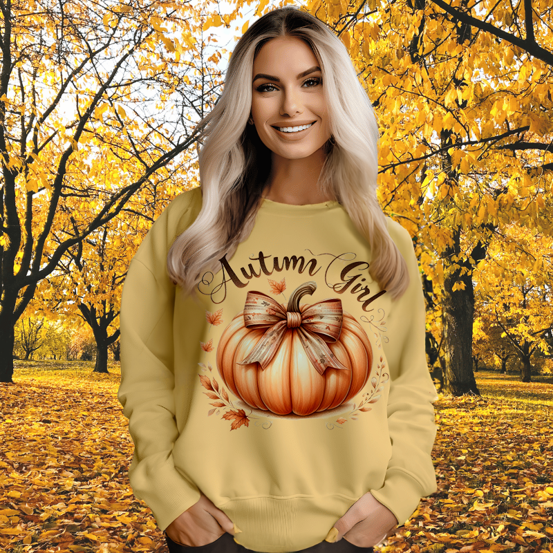 AUTUMN GIRL | Women's Fall Sweatshirt