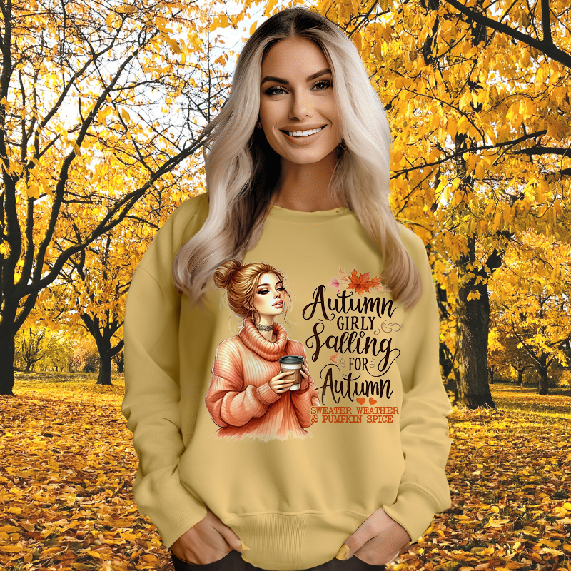 Autumn Girly | Women's Fall Sweatshirt