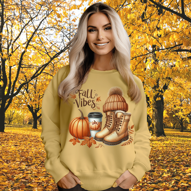 Fall Vibes | Women's Fall Sweatshirt