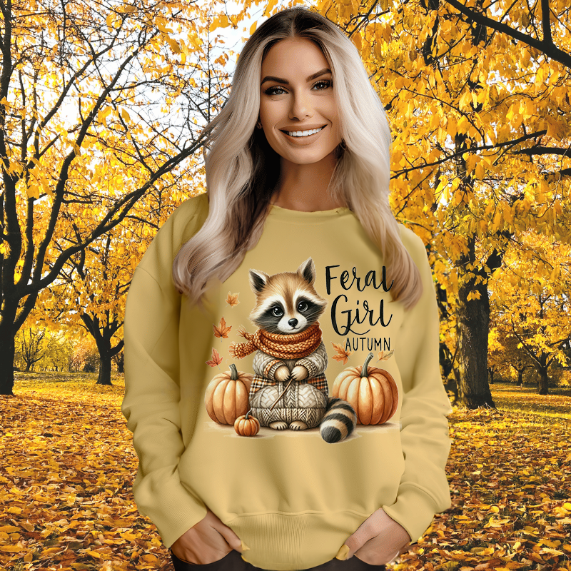 Feral Girl | Women's Fall Sweatshirt