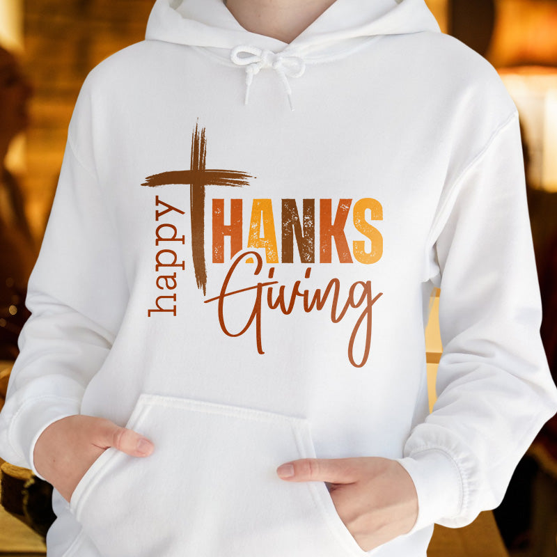 Happy Thanks Giving | Women's Thanksgiving Hoodie