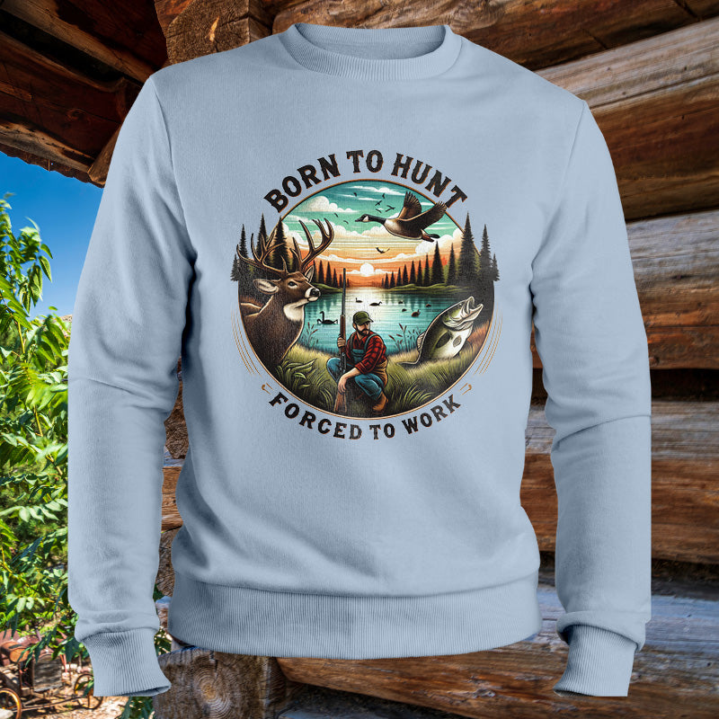 BORN TO HUNT | Men's Fall Sweatshirt