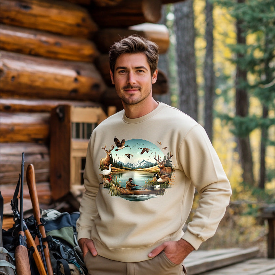 Duck Hunting | Men's Fall Sweatshirt