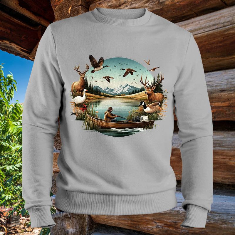 Duck Hunting | Men's Fall Sweatshirt