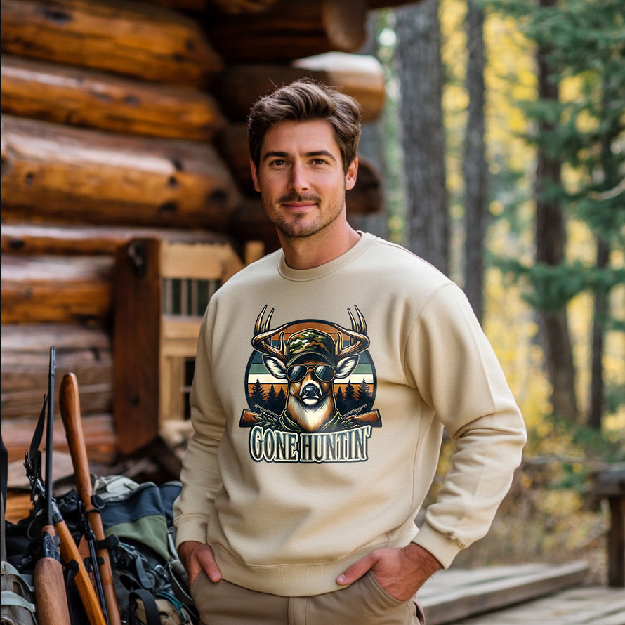 GONE HUNTIN' | Men's Fall Sweatshirt