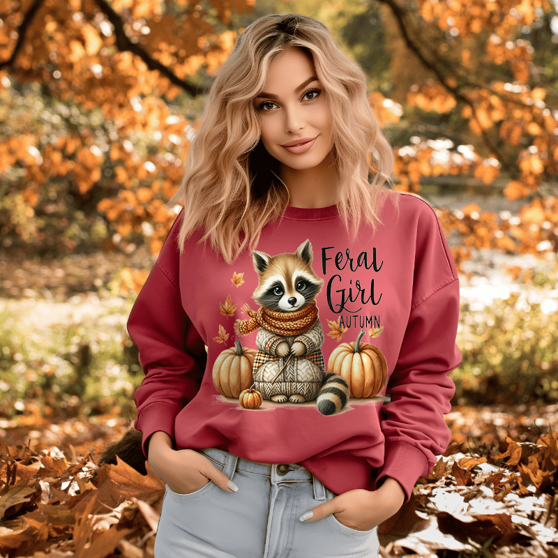 Feral Girl | Women's Fall Sweatshirt