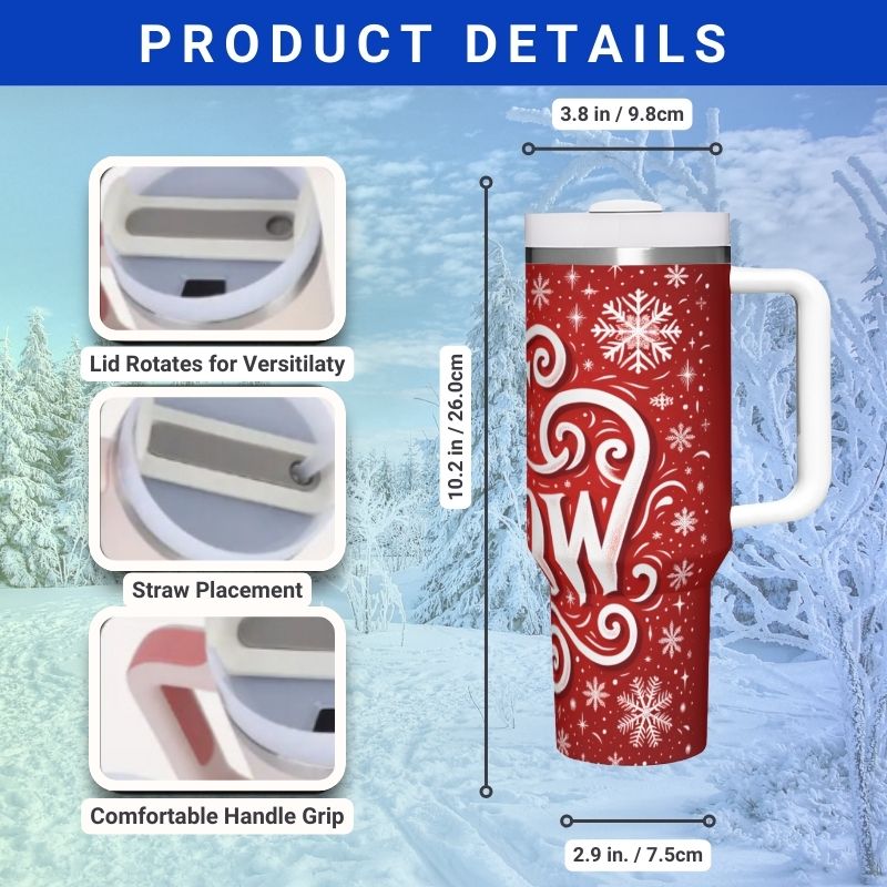 Let it Snow - Red | 40 oz Tumbler