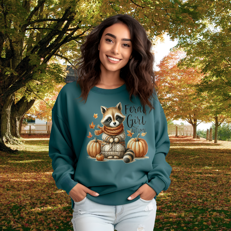 Feral Girl | Women's Fall Sweatshirt