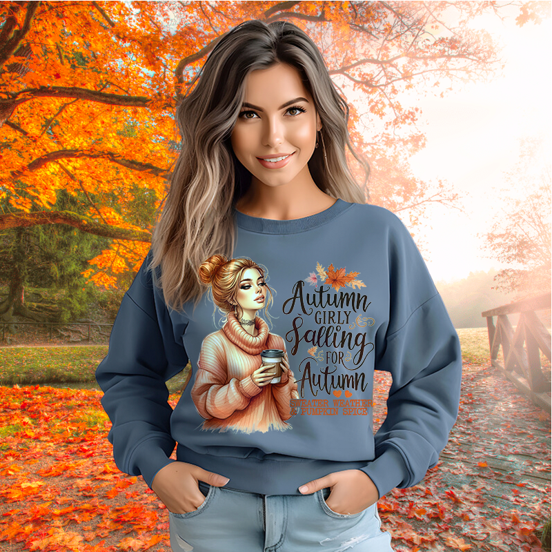 Autumn Girly | Women's Fall Sweatshirt