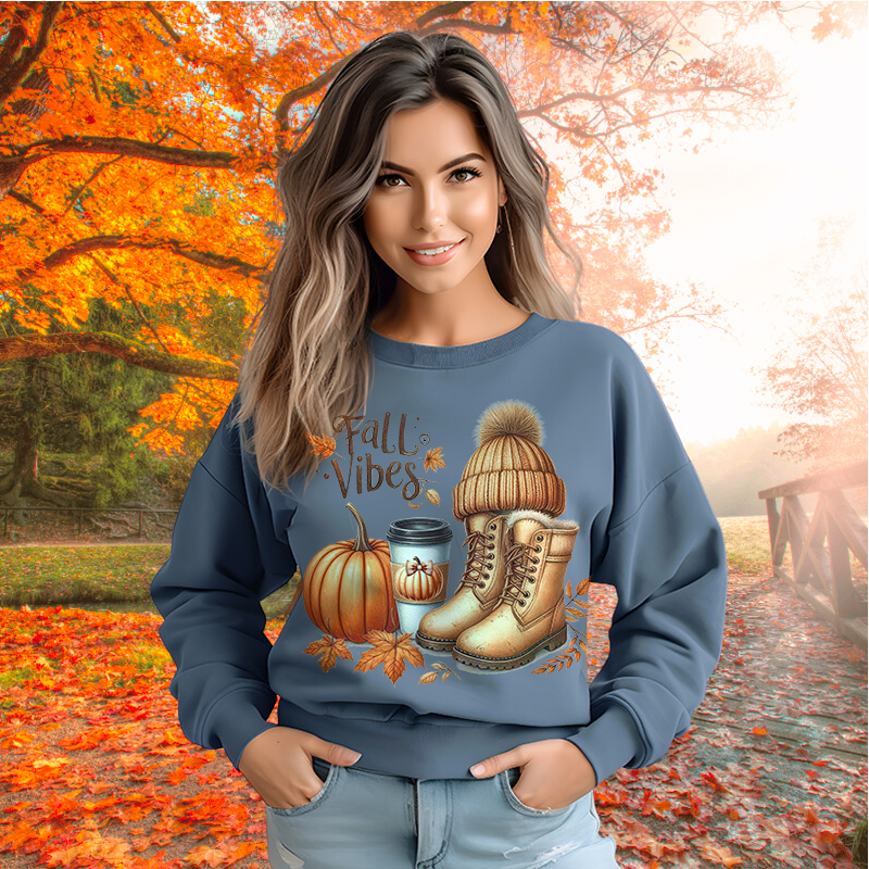 Fall Vibes | Women's Fall Sweatshirt