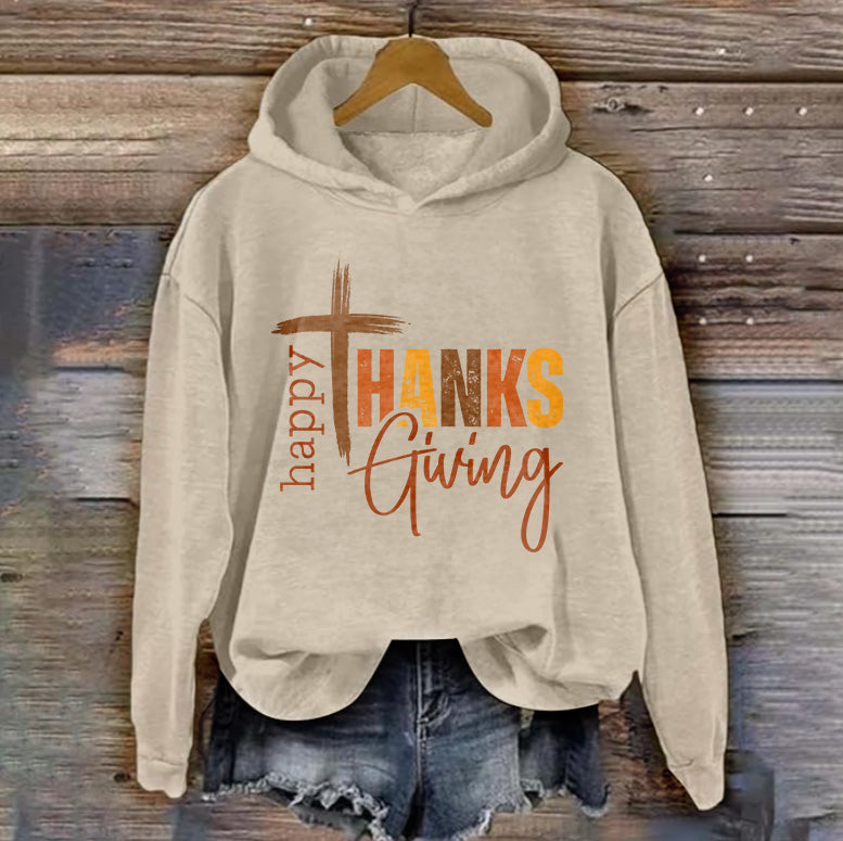 Happy Thanks Giving | Women's Thanksgiving Hoodie