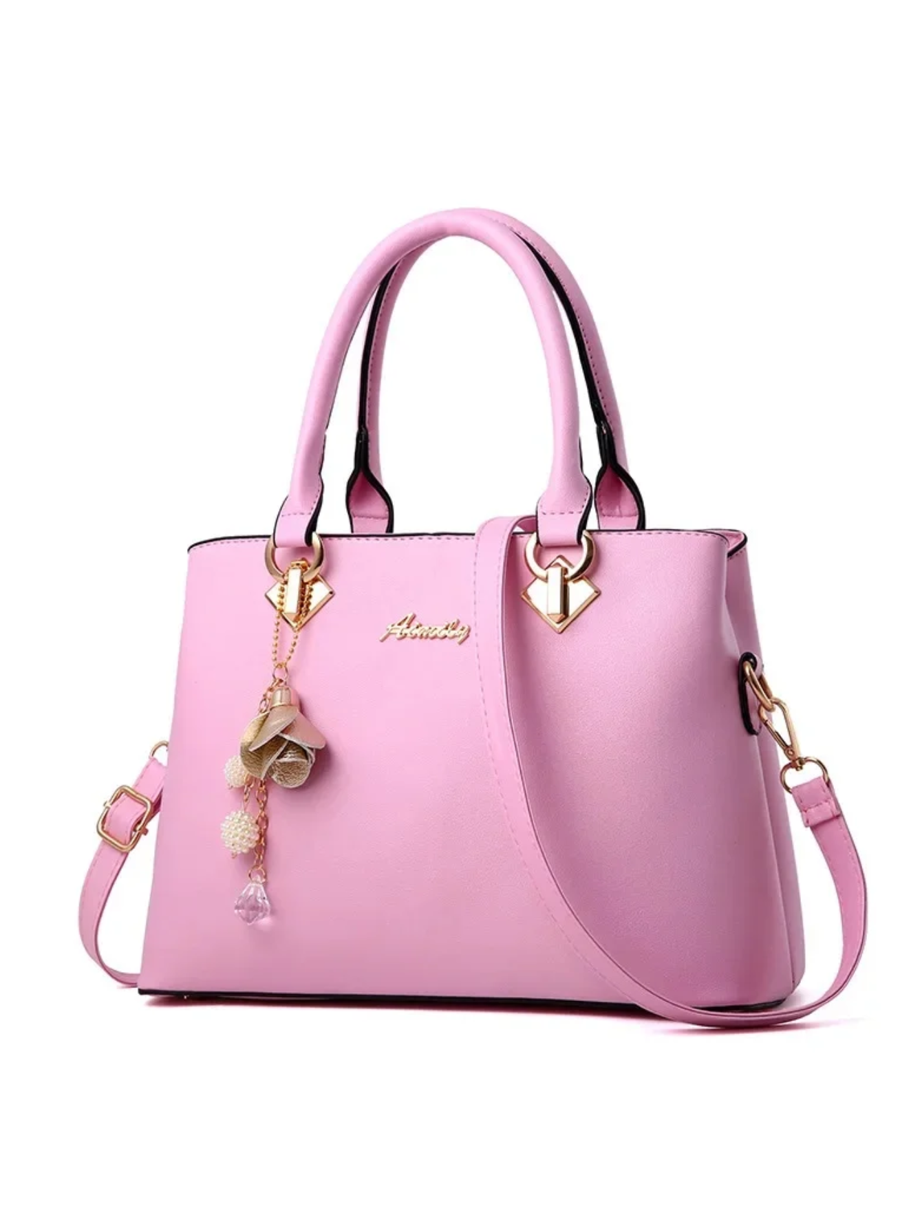 Designer Leather Shoulder & Handbag | PU Leather | Solid Colors