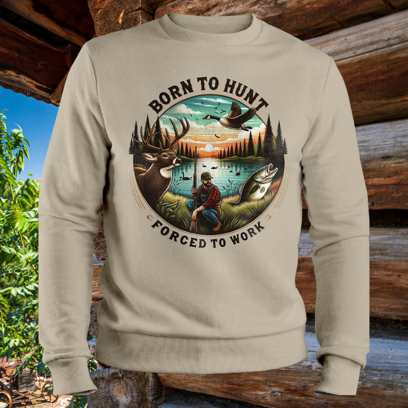 BORN TO HUNT | Men's Fall Sweatshirt
