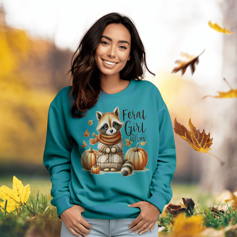 Feral Girl | Women's Fall Sweatshirt