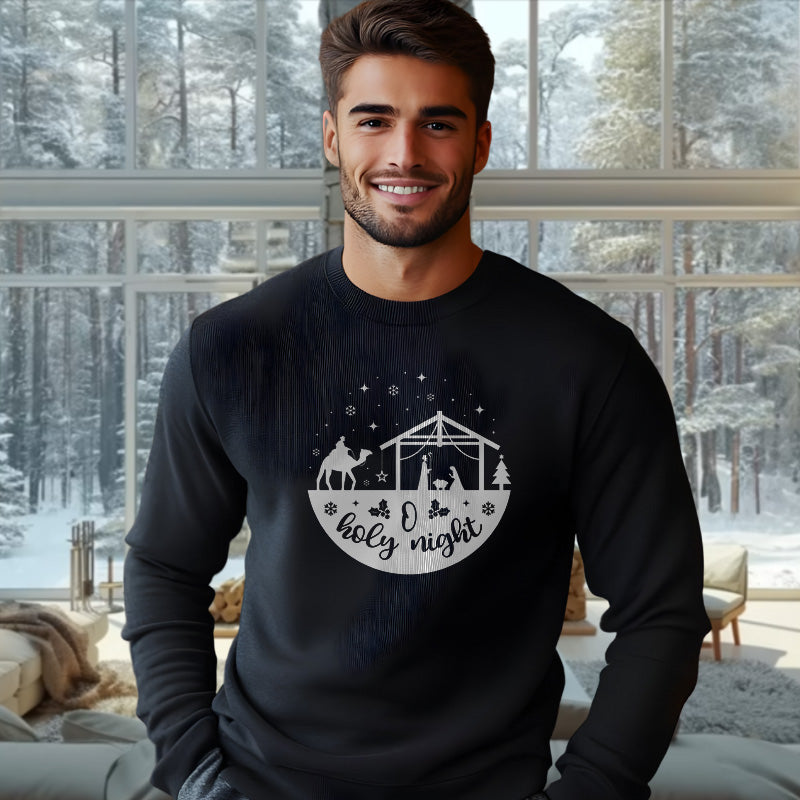 O Holy Night | Christmas Sweatshirt