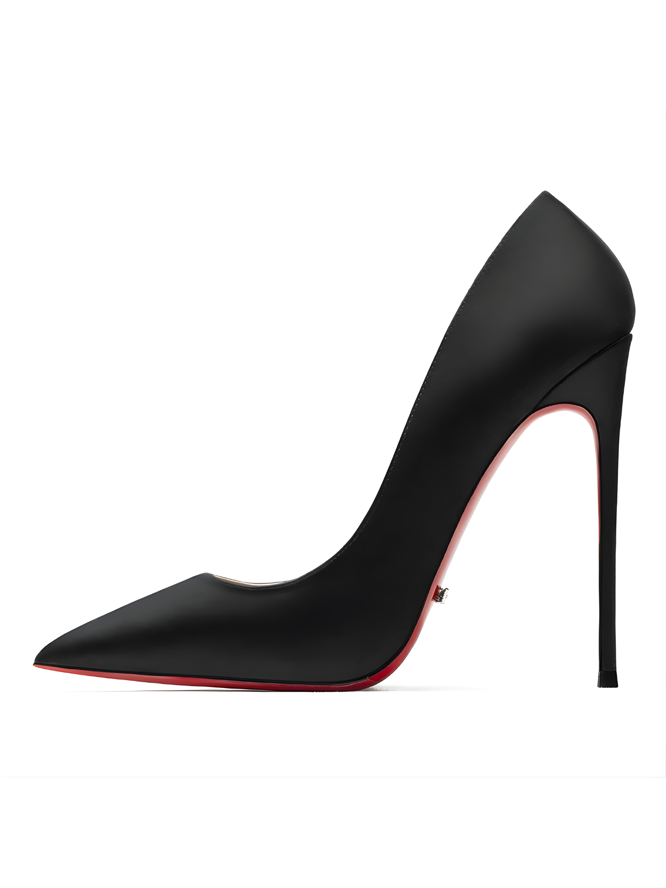 Elegant Black Pointed Toe High Heels