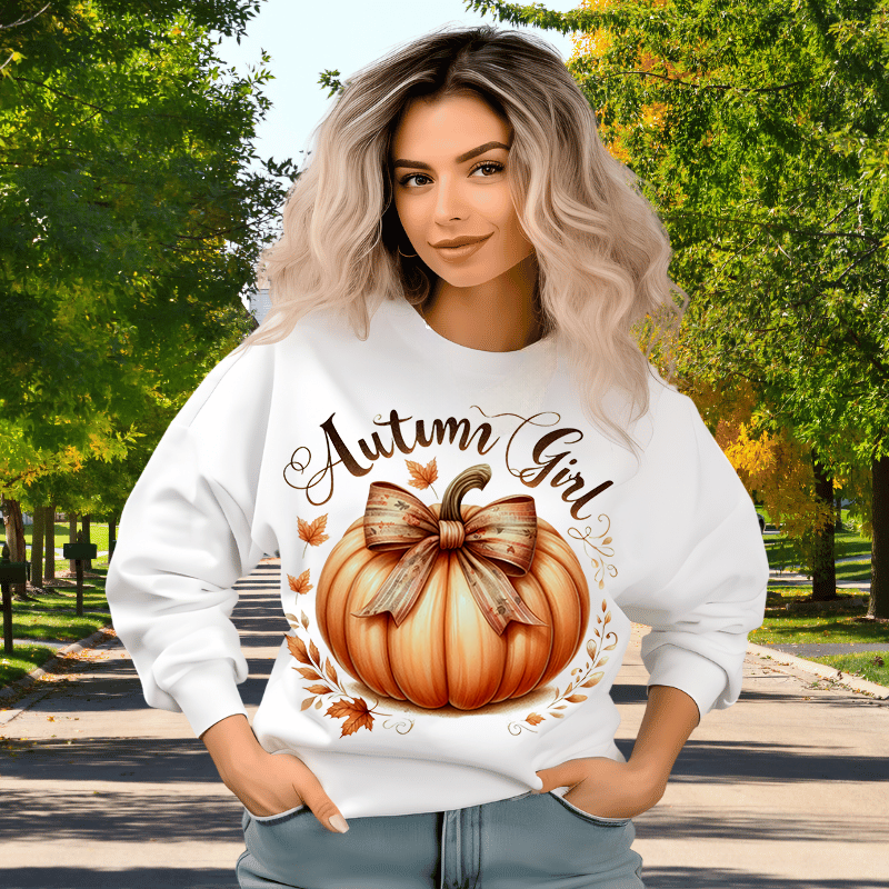 AUTUMN GIRL | Women's Fall Sweatshirt