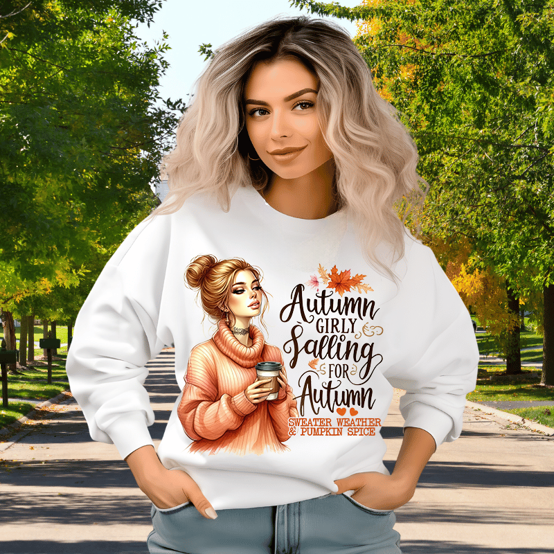 Autumn Girly | Women's Fall Sweatshirt