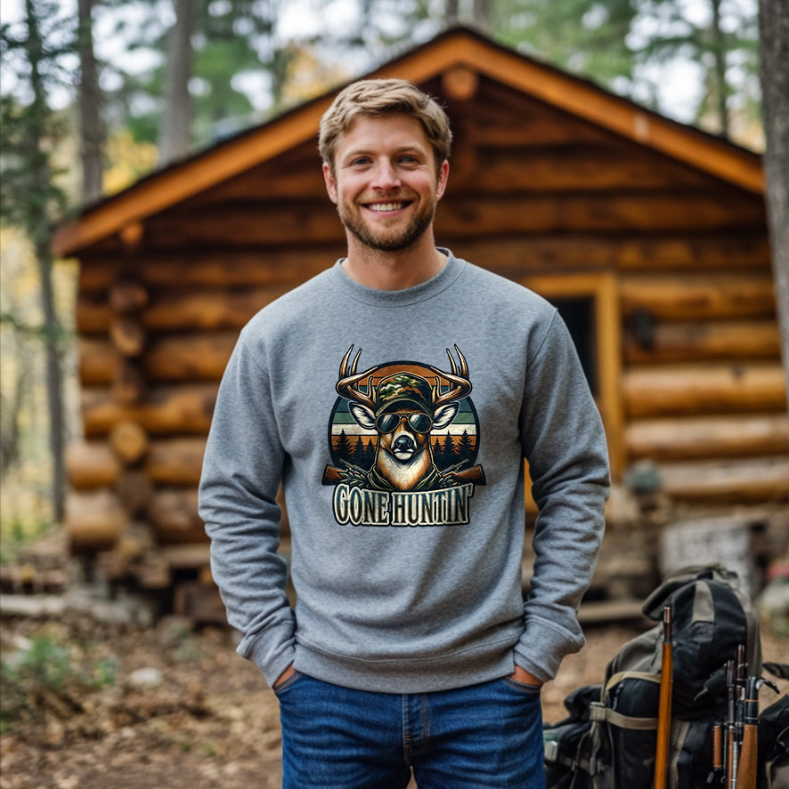 GONE HUNTIN' | Men's Fall Sweatshirt