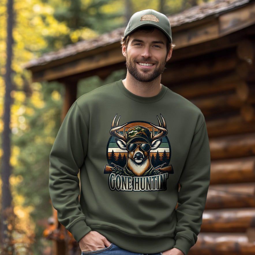 GONE HUNTIN' | Men's Fall Sweatshirt