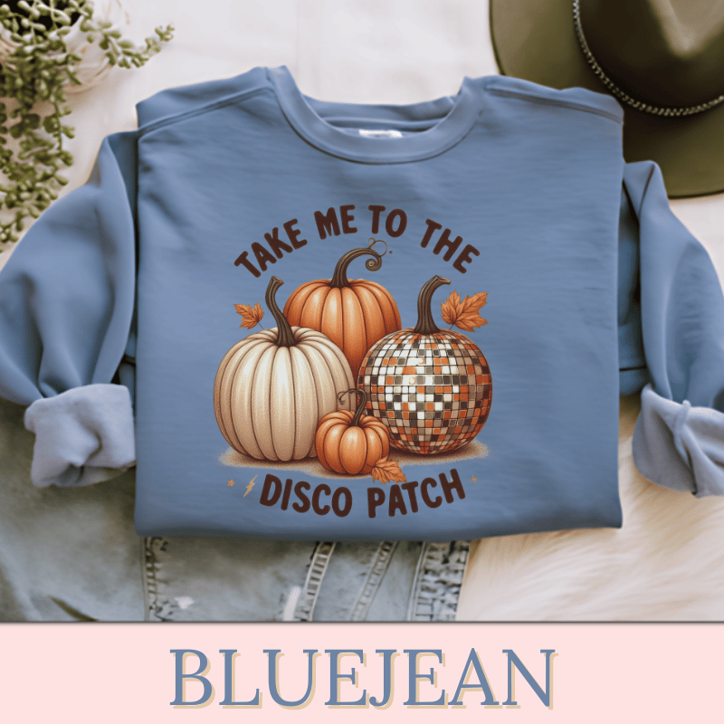 TAKE ME TO THE DISCO PATCH | Women's Fall Sweatshirt