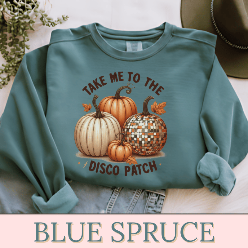 TAKE ME TO THE DISCO PATCH | Women's Fall Sweatshirt