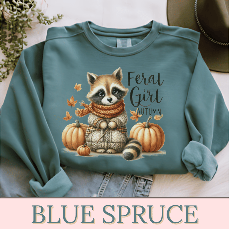 Feral Girl | Women's Fall Sweatshirt