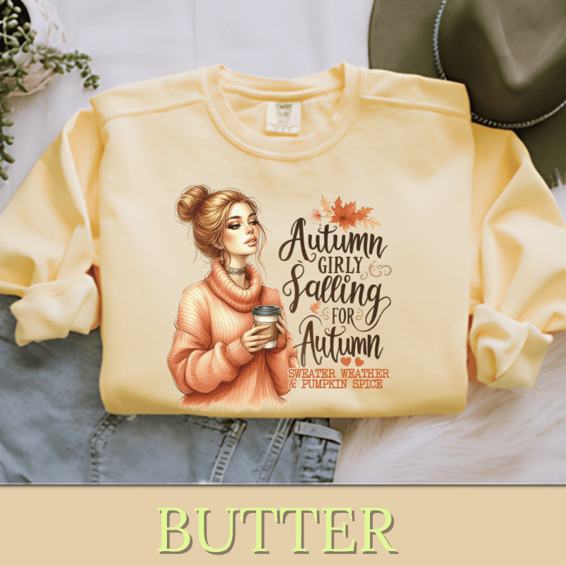 Autumn Girly | Women's Fall Sweatshirt