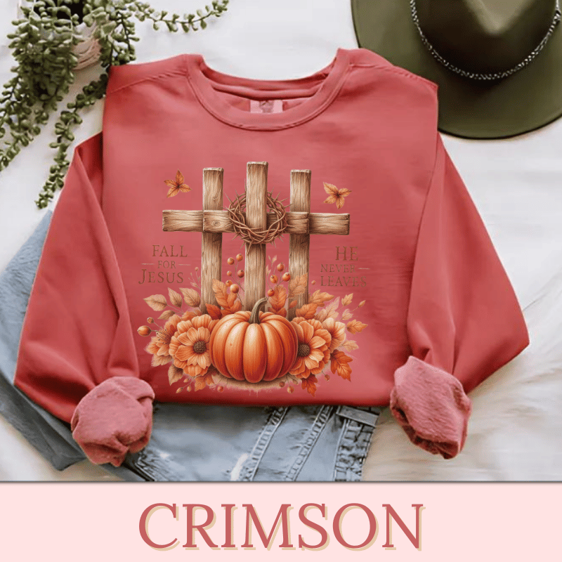 Fall For Jesus | Women's Fall Sweatshirt