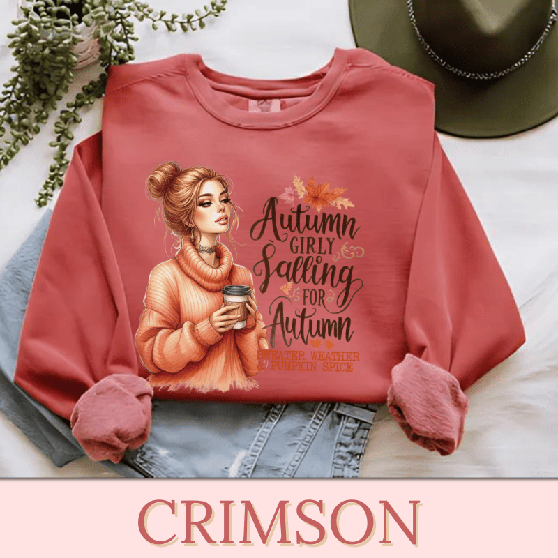 Autumn Girly | Women's Fall Sweatshirt