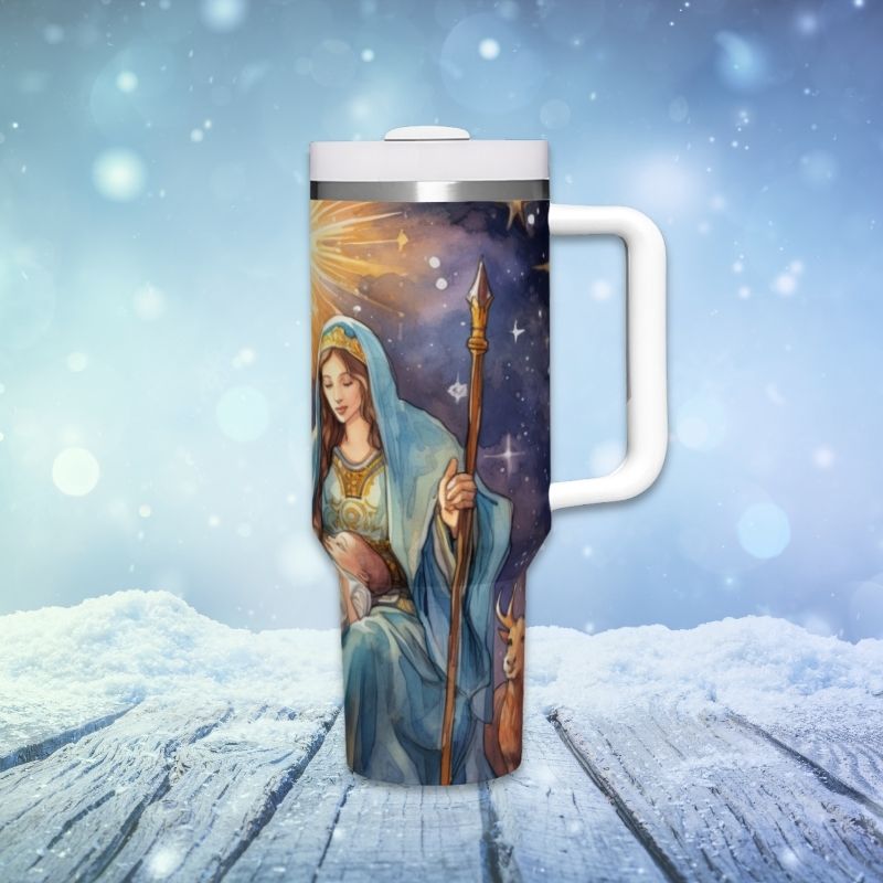 Christmas Nativity Scene for 40 0z Tumblers