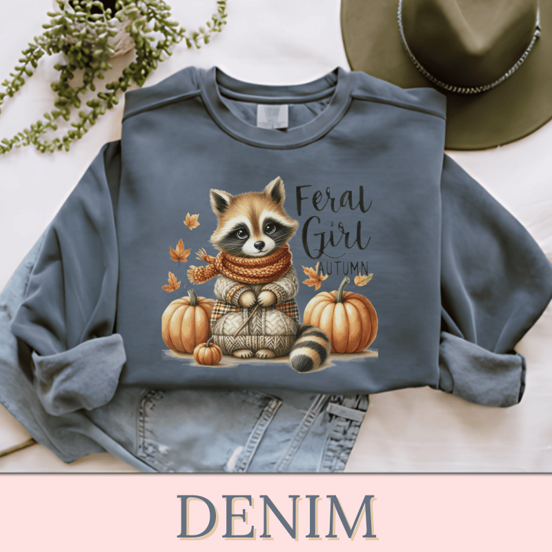 Feral Girl | Women's Fall Sweatshirt