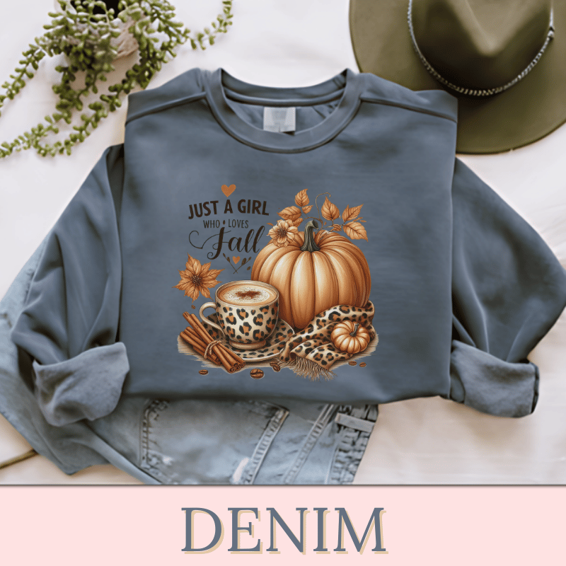 Just A Girl Who Loves Fall 2 | Women's Fall Sweatshirt