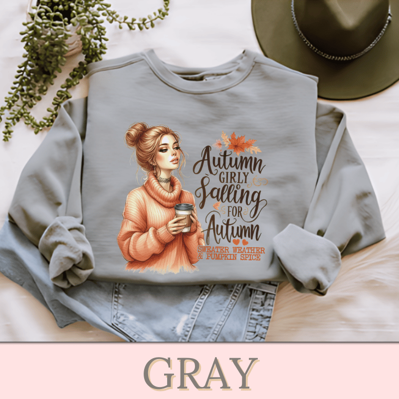 Autumn Girly | Women's Fall Sweatshirt