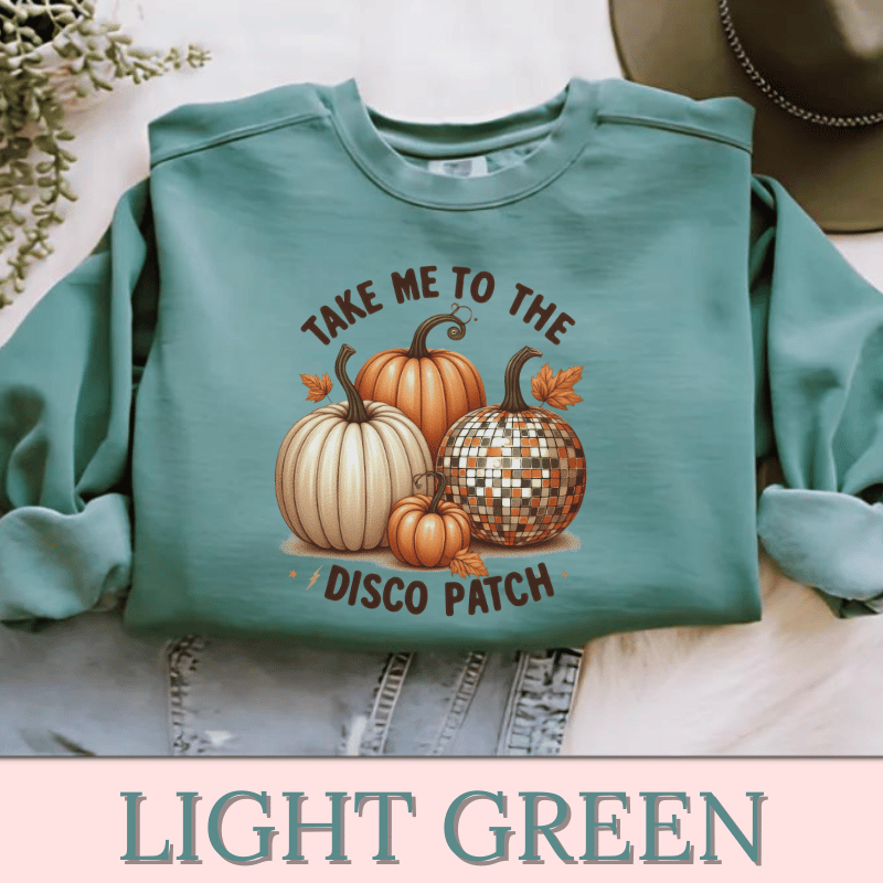 TAKE ME TO THE DISCO PATCH | Women's Fall Sweatshirt