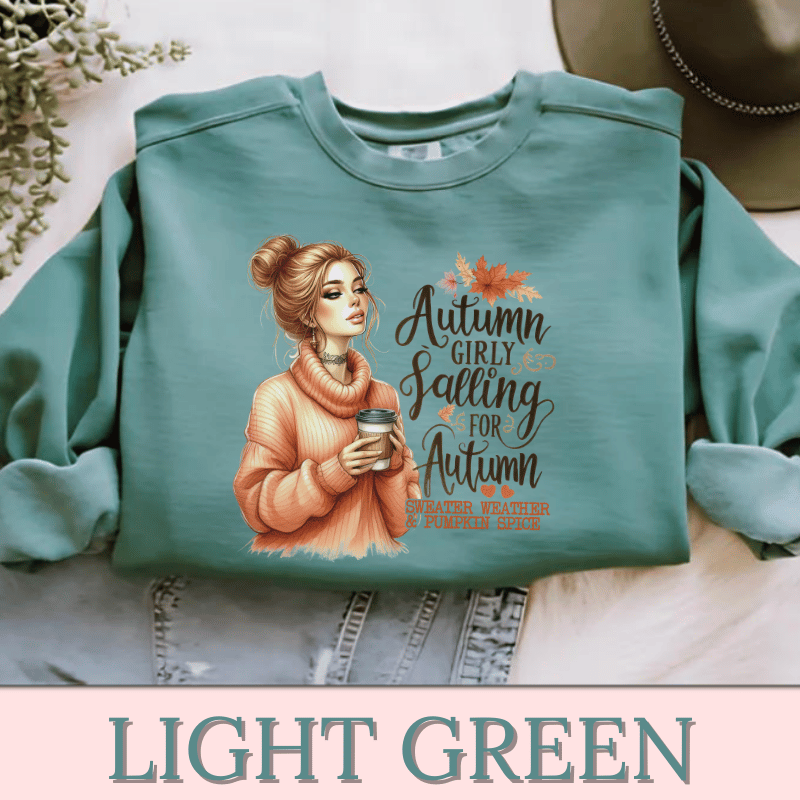 Autumn Girly | Women's Fall Sweatshirt