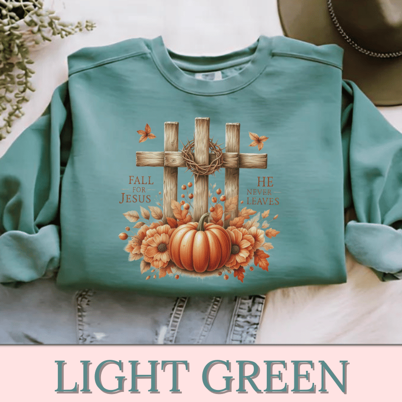 Fall For Jesus | Women's Fall Sweatshirt