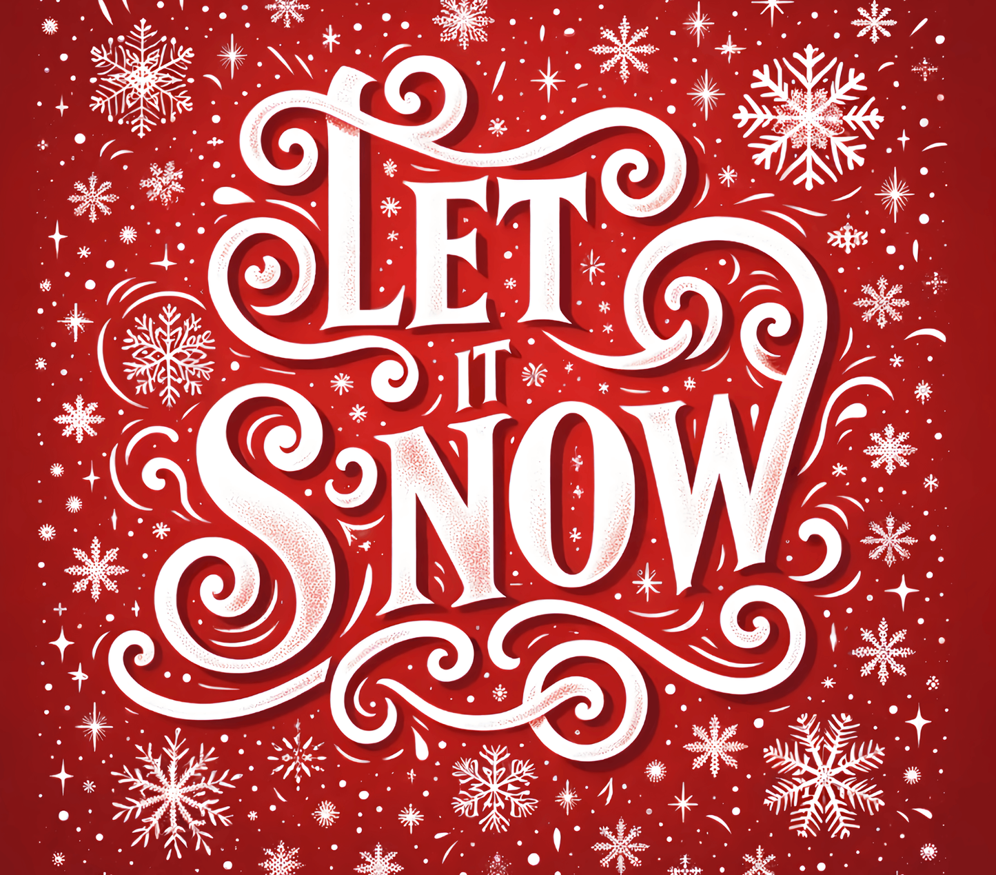 Let it Snow - Red | 40 oz Tumbler
