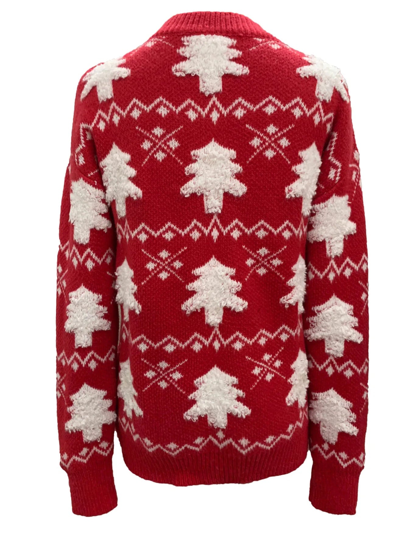 Christmas Sweaters With White Trees