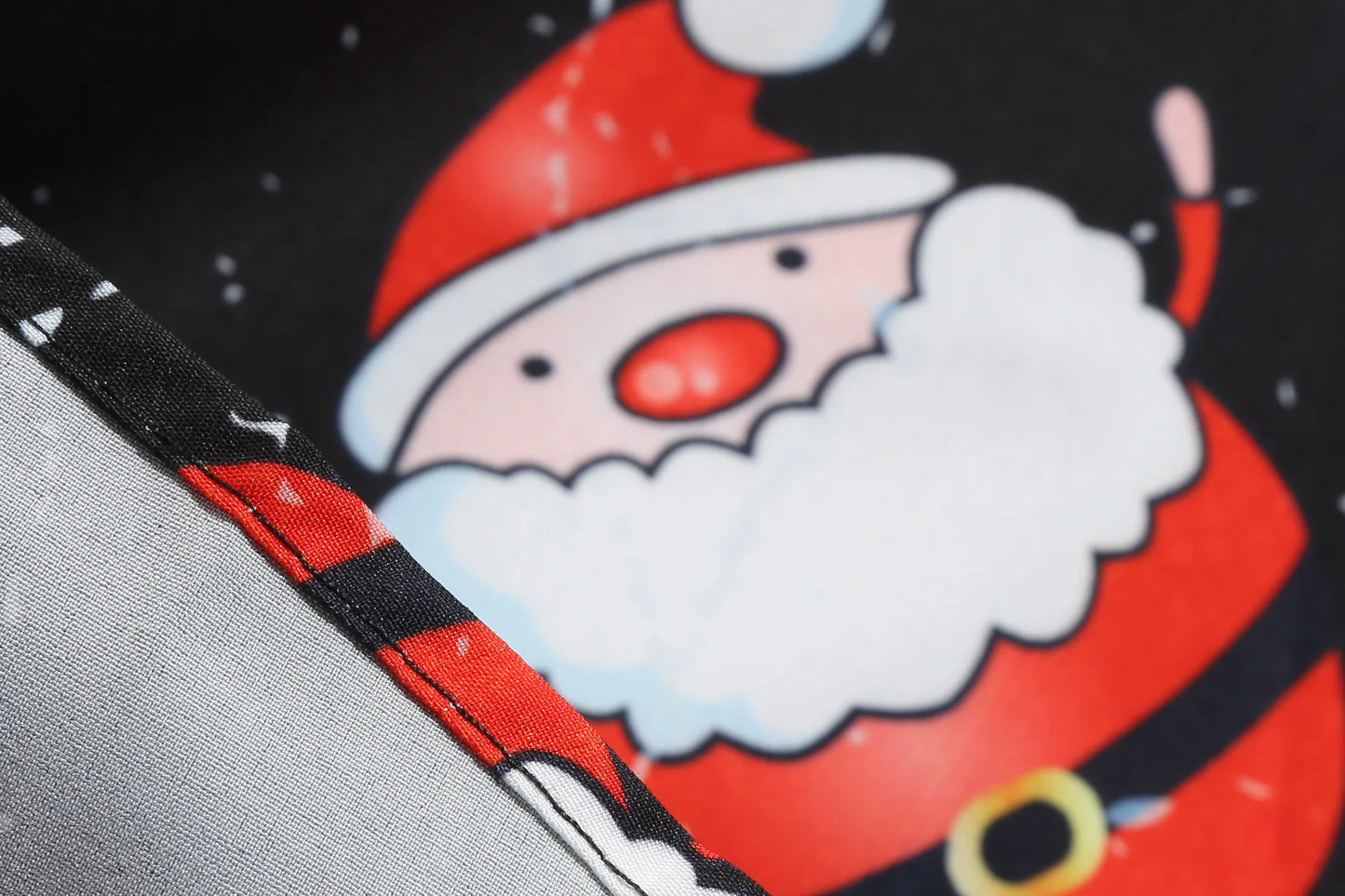 Women's Slim Fit Christmas Print Long Sleeve Dress Polyester