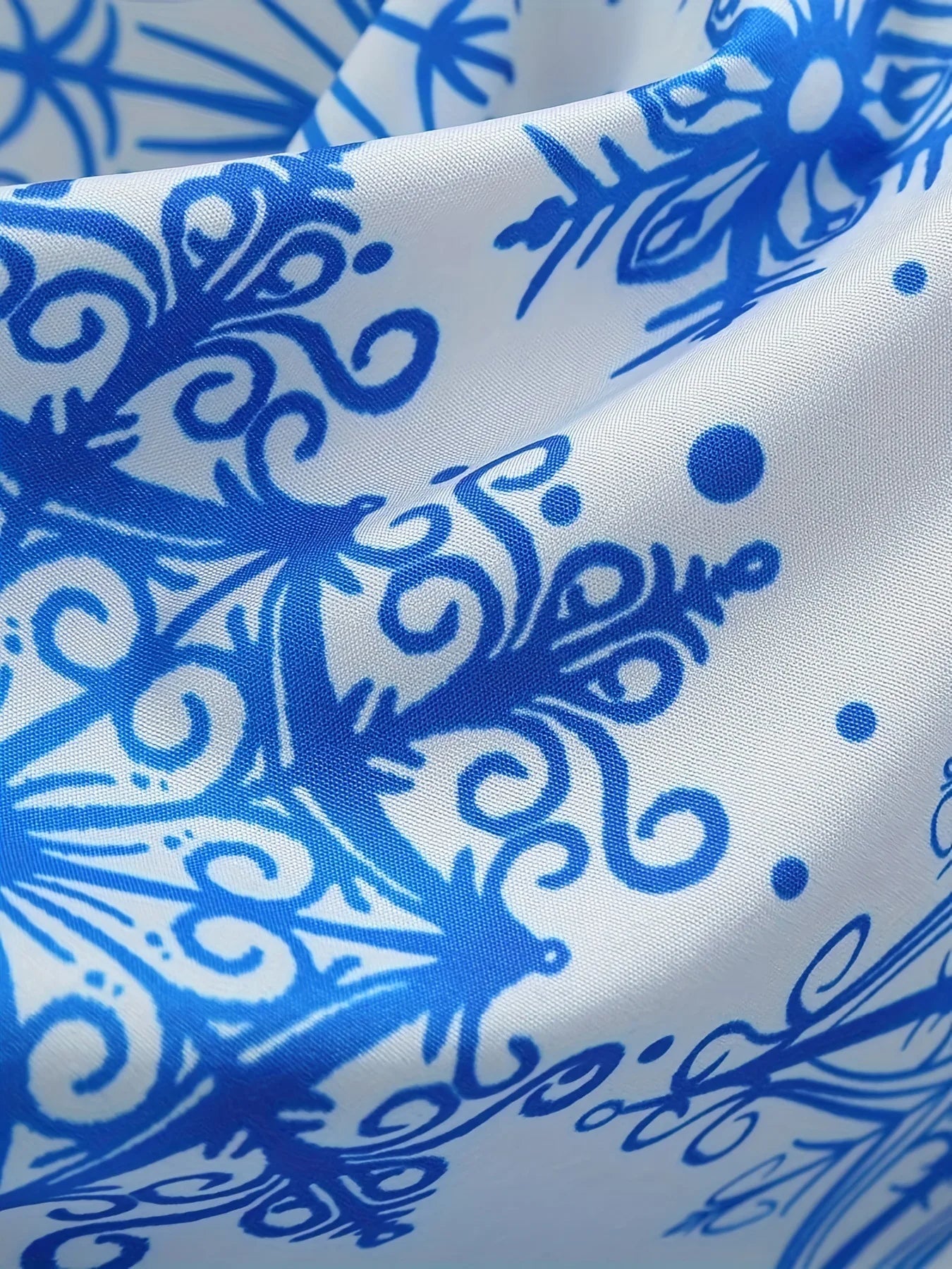 Women's Slim Fit Christmas Print Long Sleeve Dress Polyester