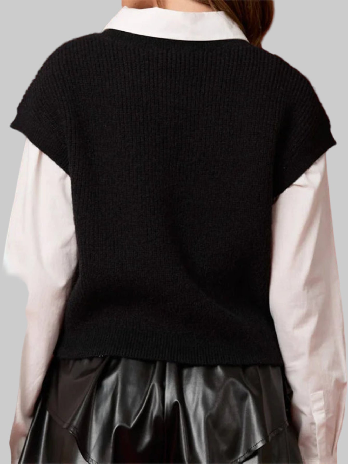 Ugly Christmas Vests Sequin Nutcracker