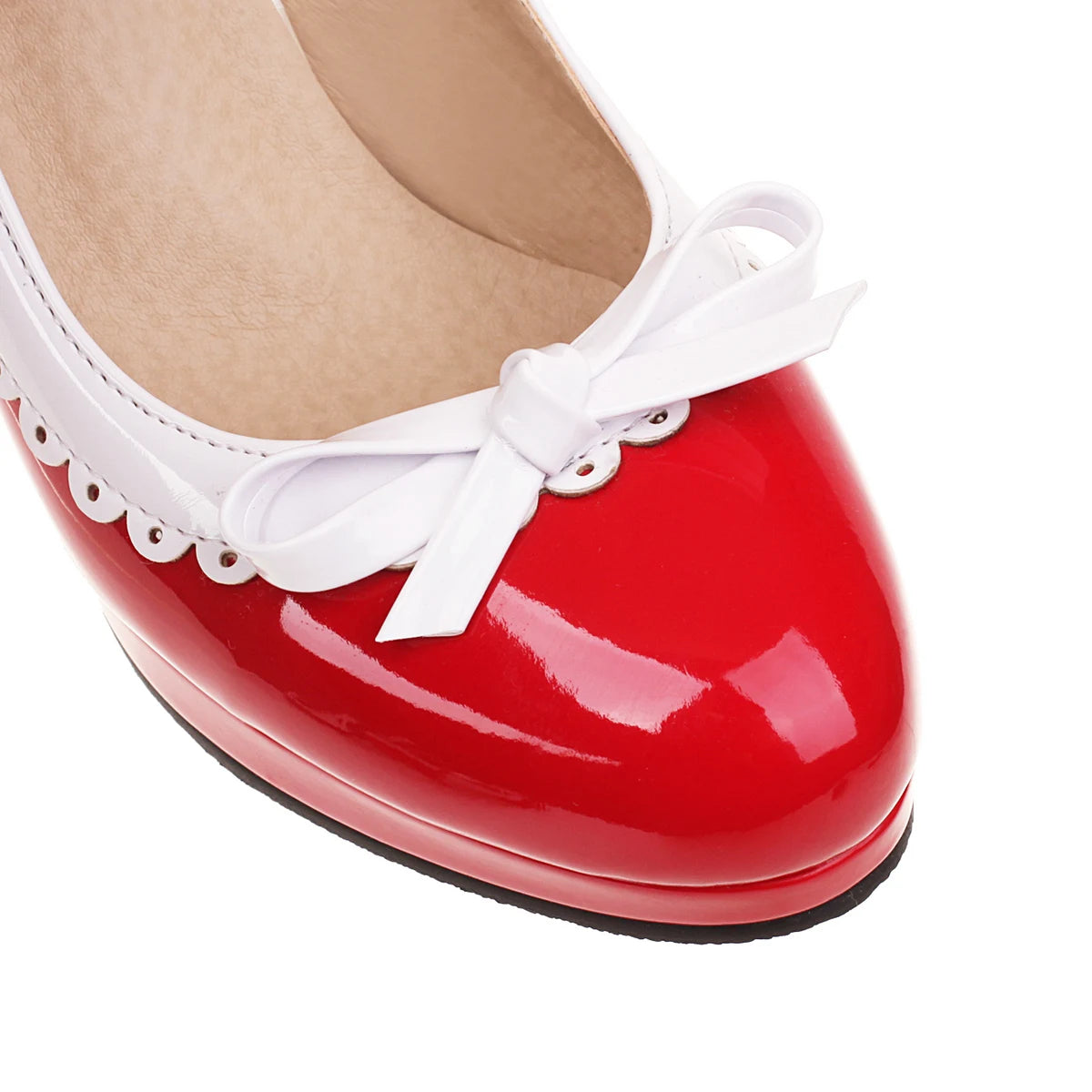 Mary Jane Patent Leather Platform Pumps | Colorful High Heels for Spring & Summer