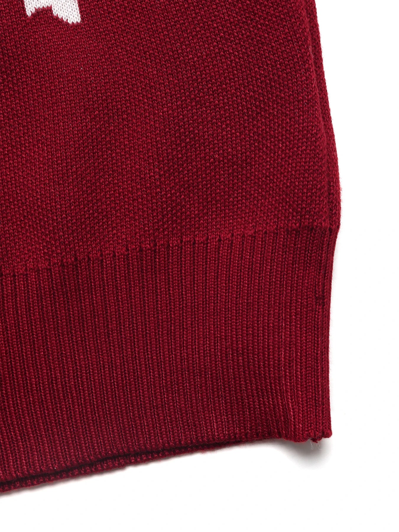 European And American Christmas Bow Knit Pullover Sweater